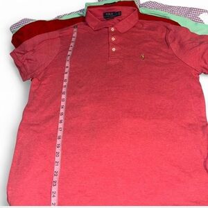 Ralph Lauren Men's Pink Polo Shirt